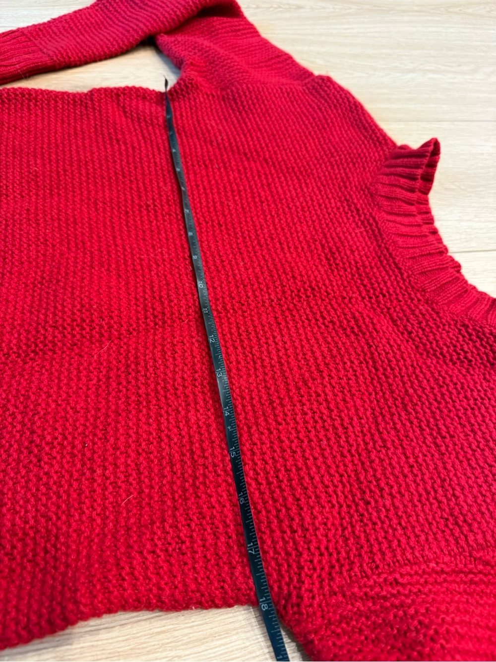Pendleton Vibrant Red Crewneck Knit Sweater - Picture 5 of 7